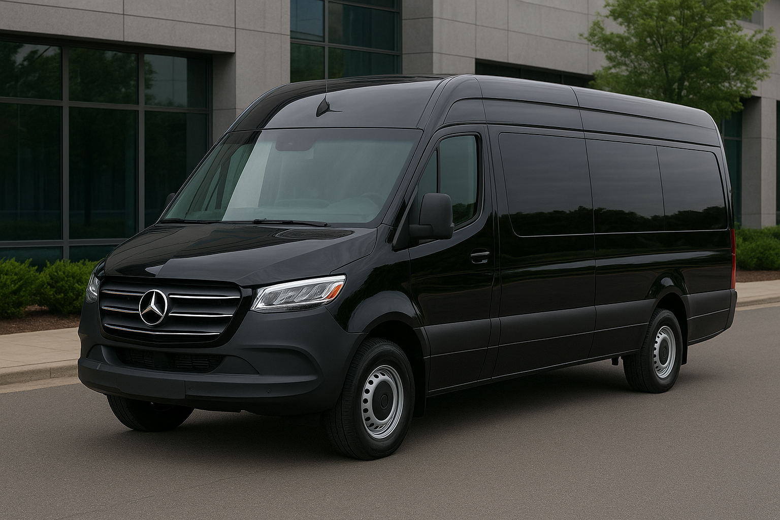 Executive passenger van for delegations